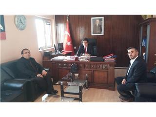 Konya Şube:Akören Kaymakamı Sayın Akın Özkan Makamında Ziyaret Edildi